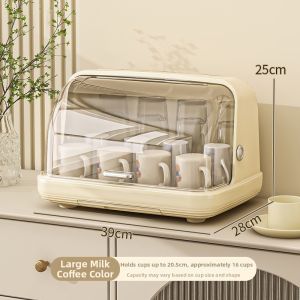 Dustproof and Draining Cup Organizer
