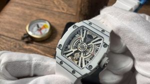 HAOFA 1906L CARBON TPT MECHANICAL WATCH