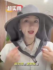 Anti Mosquito Cap Topi Lebah Kelulut Nyamuk Mesh Anti Bee Hat Face Protection Outdoor Fishing 防蚊帽