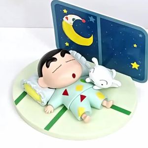 Bandai | In Stock Anime Xiaoxin Sleeping Life Scene Action Figure Model Anime Peripheral Doll Desktop Ornament Collectible Toy Fans Gifts
