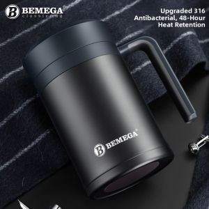 Bemega | High-Quality Insulated Travel Mug with Tea Infuser