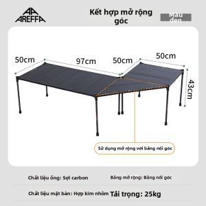 AREFFA | Bàn Ngoài Trời Gấp Nhẹ