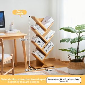 MEIZHULIJIA | Creative Multi-layer Thin Floor Bookshelf