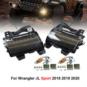 LED Turn Lights DRL Daytime Running Lamp Fender Light for Jeep Wrangler JL Sport 2018 2019 2020