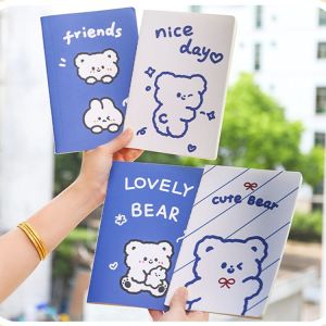 A5-60 Paged Soft Cover Notebook Diary Book Daily for School Student Office Supplies Buku Nota A5