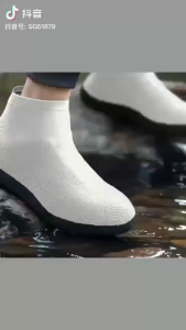 SERENITY 1Pair Rain Boots Non-slip Rain Boots For Men Lightweight Mens Shoes Mens Original Garden Covers Fashion