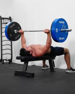 ม้านั่งยกน้ำหนัก Flat Bench DJ141 (Commercial Grade) - เครื่องงออกกำลังกาย แบรนด์ IVADE