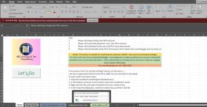 Development/Construction account template - suitable for calculate revenue and costs - progress billing - developer