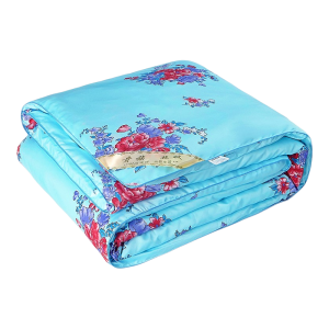 Thickened Silk Comforter Air Conditioning Summer Coolness Ice Silk Thin Double Spring Autumn Single Person Winter Warmth