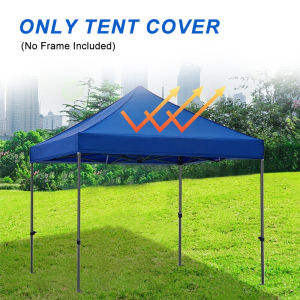 Canvas only market canopy Night Market Canopy Top Available Replacement Outdoor Tent Top Cover Sunshade Sun Shelter Canopy Camping Tent Telescopic Outdoor Tent Waterproof Canopy Car Tent