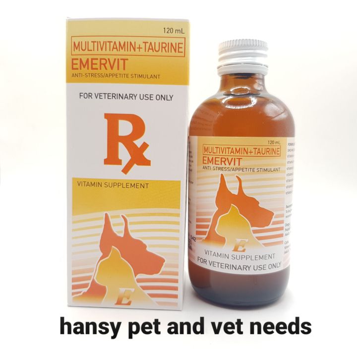 Dog vitamins shop with taurine