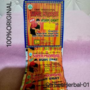 Kapsul asam urat SUPER MUJARAB (Hanger 12)100%Original