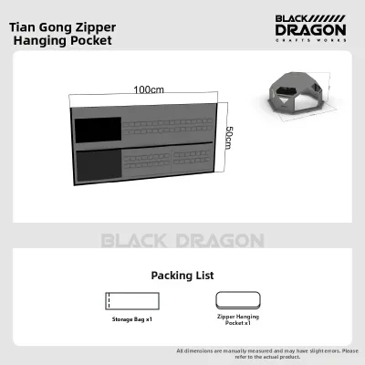 BLACK DRAGON | Camping Inflatable Spherical Tent