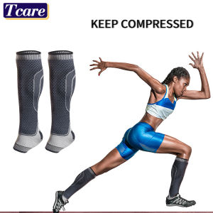 1 Pair Sports Ankle and Calf Compression Sleeves for Circulation Swelling for Men and Women Calf Support Leg Compression Brace