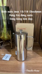 Bình Nước Inox 18/10 Chockmen CKM-JYPC03 C471 Dung Tích 12L Sáng Bóng Bền Đẹp