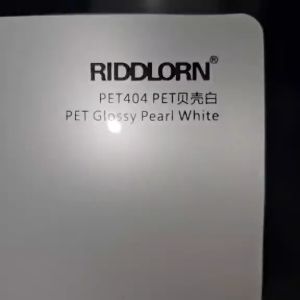 Glossy Pearl White Car / MC wrap Sticker