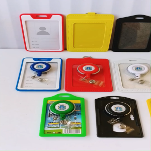 Gantungan Yoyo Id Card Putar Stainless Pemprov DKI Jakarta + Tempat/Holder Id Card
