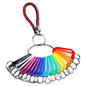 New Key Disk Landlord House Hotel Key Tag Storage Label Property Classification Management No Brand Keychain Accessories