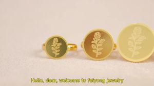 Aaron Abel Turkish Coin Rings 18k Gold Plated Simple Saudi Muslim Couples Ring Dubai Egypt Women Engagement Wedding Luxury Jewelry