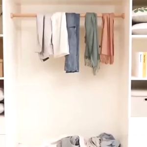 Multilayer Hanger folding storage for pants trousers storage rack-Asianmart