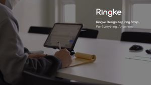 RINGKE® KEYRING Tarpaulin Strap Compatible with Earbuds Keys Cameras & ID QuikCatch Keyring Lanyard