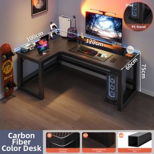 Corner Gaming and Work Desk Dual Person