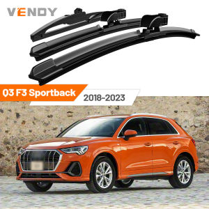 For Audi Q3 F3 Sportback 2018-2023 2019 2020 2021 2022 Front & Rear Windshield Wiper Blades Windscreen Wipers Set Accessories