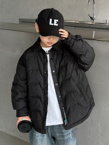 Boys down Jacket Lightweight 2024 New Arrival Kids Winter Warm Short Outwear Boy Winter Clothes School Uniform Handy Gadget