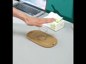 Kotak Tisu Plastik Mewah: Tempat Tissue dengan Per Pendorong