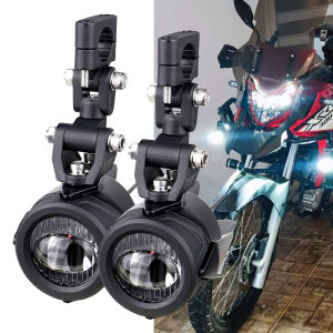 ไฟตัดหมอก LED ไฟเสริมรถจักรยานยนต์สว่างขึ้นสำหรับ BMW R1200GS R1250GS ADV F800GS G750GS