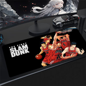 Bandai | Japan Anime Slam Dunk XXL Gaming Mouse Pad Basketball Keyboard Rug for PC Gamer Extended Large Desk Mat Rubber Base Mousepad