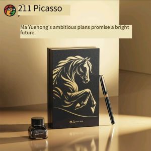 HERO | Bút Máy Picasso 717 Year Of The Horse Phiên Bản Giới Hạn Bộ Quà Tặng Sang Trọng Tinh Tế Dành Cho Doanh Nghiệp Và Sinh Nhật Bút Viết Kim Loại Cao Cấp Với Ngòi Bằng Thép Không Gỉ