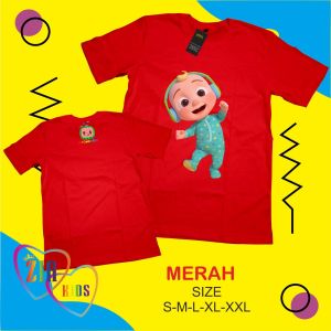 ZIA KIDS BAJU ANAK COCO MELON Funny BAJU KANAK T Shirt Costumes White Kids Clothes Unique Printed Colourfast