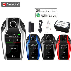 LCD Screen Smart Remote Car Key For Mercedes Benz BMW Audi Hyundai Kia Porsche Toyota Honda GPS Locator Universal Modified CF618