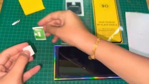 Paket 3IN1 Full Tempered Glass Xiaomi Redmi 12C . 10C Free Garskin Carbon Dan Camera