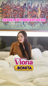 [NEW] VIONA -  Sprei RUMBAI King (180x200) BY BONITA Terlaris pilihan