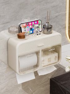 youqin | Wall Mounted Waterproof Toilet Tissue Holder