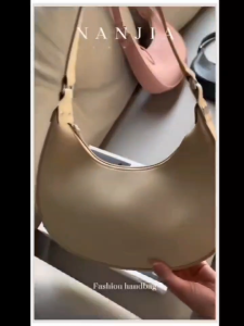 NANJIA Womens Bag Gianna Bag Simple Korean Style Fashionable Shoulder Bag Tangan Wanita PU Leather