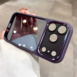 เคสโทรศัพท์กันกระแทกแบบโปร่งแสง รุ่นหรูหรา สำหรับ iPhone 17 16 Pro Max พร้อมเลนส์โลหะป้องกันกล้องอย่างดี