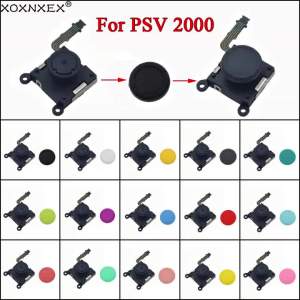 Cần Gạt Điều Khiển Tương Tự 3D Cho Máy Chơi Game PSV2000 PS Vita 2000 Với Nắp Cần Gạt Nhiều Màu Sắc Thay Thế Mô-đun Cần Gạt Tương Tự