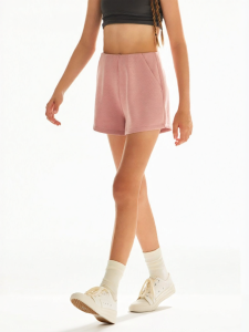 JOLLY BEAN | Knitted Ribbed Air-layer Sports Shorts for Girls