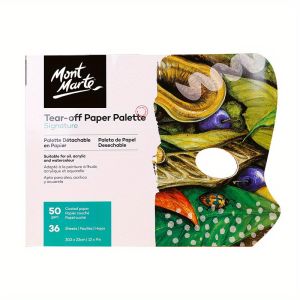 Tear-off Paper Palette Disposable No-Clean Tear-Off Portable Palette Outdoor Painting Tools Oil Painting Gouache Palette