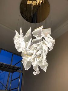 LED Modern Aluminum Acrylic Art Paper LED Lamp Pendant Lights.Pendant Lamp.Pendant light For Dinning Room Foyer