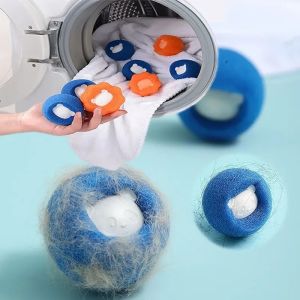 1-5pcs PET Hair Remover Reusable Ball ซักรีดเครื่องซักผ้ากรองสติกเกอร์ขนสัตว์ Cat Hair Remover PET FUR Lint Catcher บ้าน