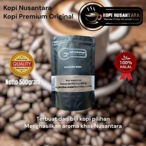 Bubuk Kopi Premium Spesial Warung Kopi Nusantara Kemasan 500gram