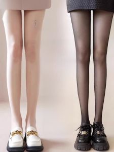 MiiOW | Quần tất đen dày dặn gợi cảm cho nữ mùa thu đông có lót lông cừu chống móc tất dài đến eo tất dài