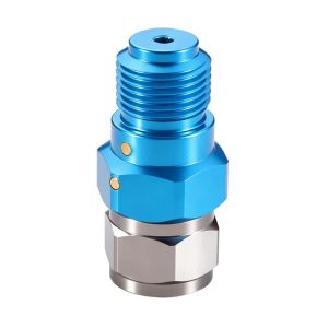 360 Degree Rotatable Airless Paint Sprayer Adapter Stainless Steel High Pressure Leak Resistant Swivel Joint for Smooth Coating