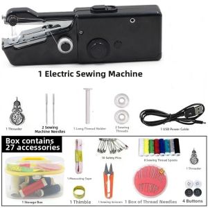 DIANSHIFANG | Multifunctional Portable Electric Sewing Machine