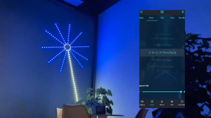 ORION 180LED Starburst LED Light String with USB Power Remote Control and App Compatibility for Color Customization