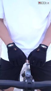 Găng Tay ZDK Z1 Ngắn Ngón Găng Tay Xe Đạp  Găng Tay Xe Máy Đi Phượt Bao Tay Nam Cụt Ngón Black